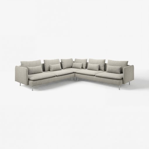 SÖDERHAMN, corner sofa, 6-seat, 393.058.92