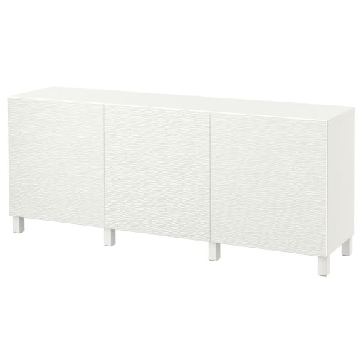 BESTÅ, storage combination with doors, 180x42x74 cm, 491.398.97