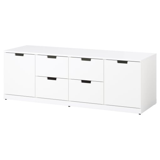 NORDLI, chest of 6 drawers, 160X54 cm, 492.766.29