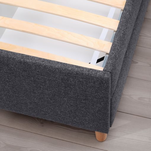 IDANÄS, upholstered storage bed, 180x200 cm, 704.471.82