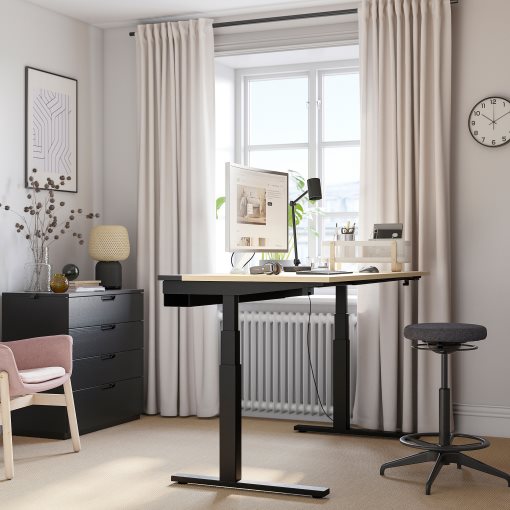 MITTZON, desk sit/stand/electric, 160x80 cm, 795.301.72