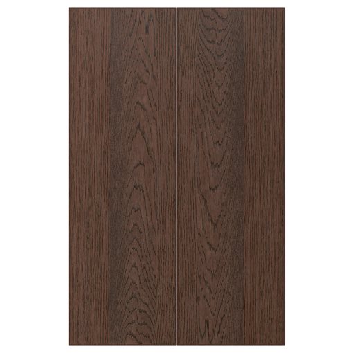 SINARP, 2-piece door for corner base cabinet set, 25x80 cm, 804.041.63