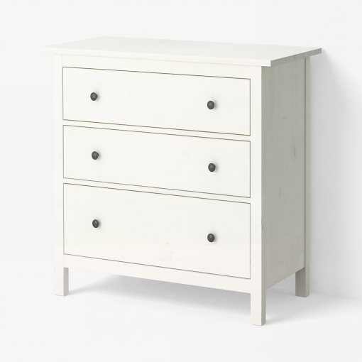 HEMNES, συρταριέρα με 3 συρτάρια, 804.247.45