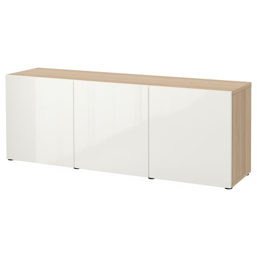 BESTÅ, σύνθεση αποθήκευσης με πόρτες, 180x42x65 cm, 893.249.92