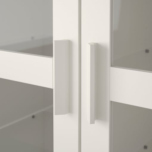 BRIMNES, glass-door cabinet, 904.098.72