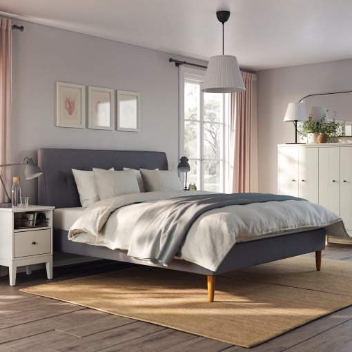 IDANÄS, upholstered bed, 180x200 cm, 904.589.47