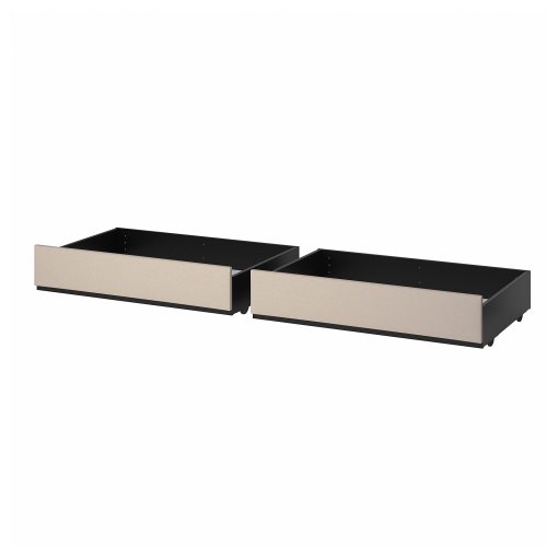 HAUGA, upholstered bed storage box, 200 cm, 904.742.02