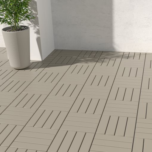 RUNNEN, floor decking, outdoor 9 pack, 0.81 m², 904.767.34