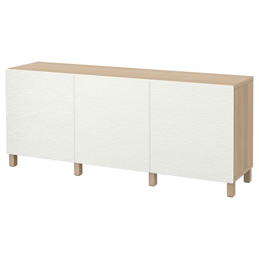 BESTÅ, storage combination with doors, 180x42x74 cm, 091.399.03