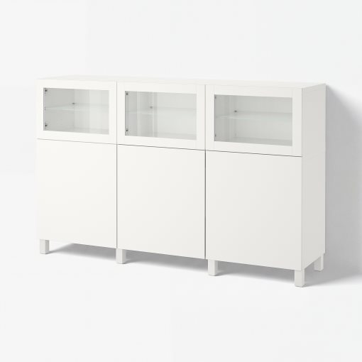 BESTÅ, storage combination with doors, 180x42x112 cm, 092.080.29