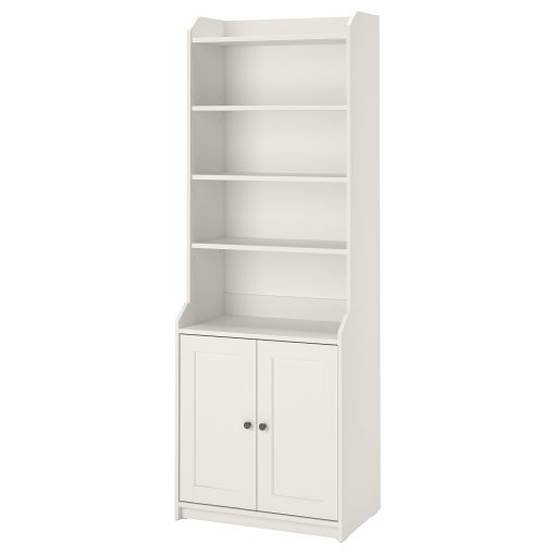 HAUGA, high cabinet with 2 doors, 70x199 cm, 204.150.46