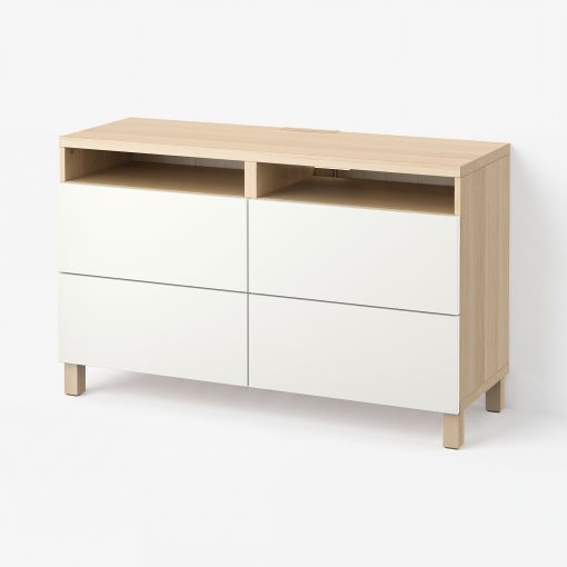 BESTÅ, TV bench with drawers, 120x40x74 cm, 491.939.50