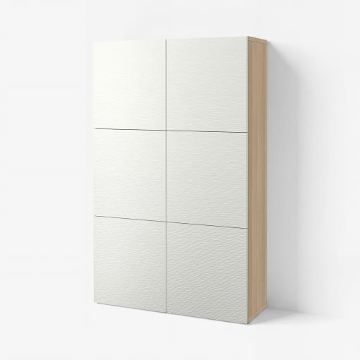 BESTÅ, storage combination with doors, 120x42x193 cm, 590.715.14