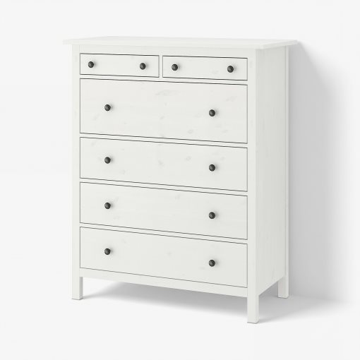 HEMNES, Συρταριέρα με 6 συρτάρια, 602.392.73