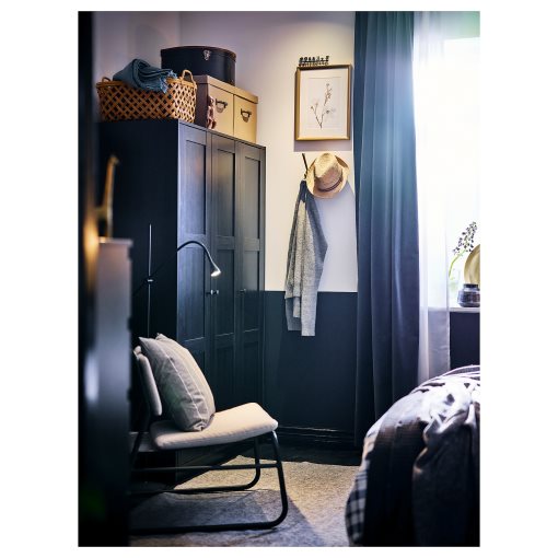 RAKKESTAD, wardrobe with 3 doors, 117x176 cm, 704.537.62
