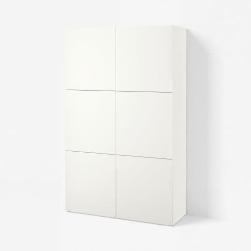 BESTÅ, storage combination with doors, 120x42x193 cm, 790.575.26