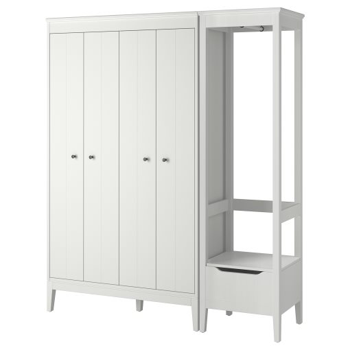 IDANÄS, wardrobe combination, 180x59x211 cm, 893.882.91