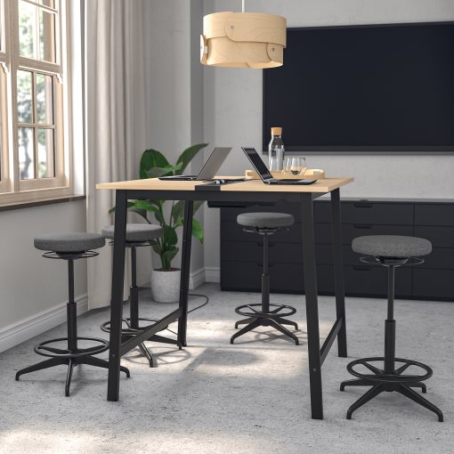 MITTZON, conference table, 140x108x105 cm, 895.334.48