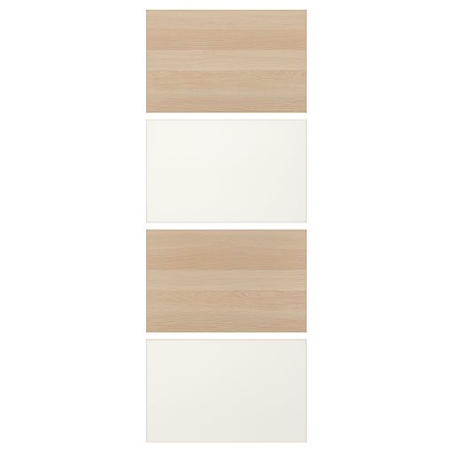 MEHAMN, 4 panels for sliding door frame, 75x201 cm, 904.211.95