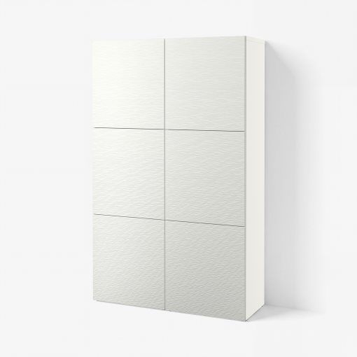BESTÅ, σύνθεση αποθήκευσης με πόρτες, 120x42x193 cm, 090.714.65
