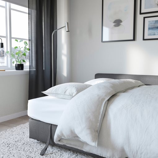 FRIHETEN, corner sofa-bed with storage, 392.167.54