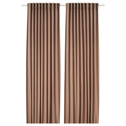 TIBAST, κουρτίνες μερικής συσκότισης 145x300 cm, 2 τεμ., 504.666.66