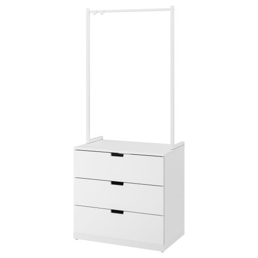 NORDLI, συρταριέρα με 3 συρτάρια, 80x191 cm, 592.952.17