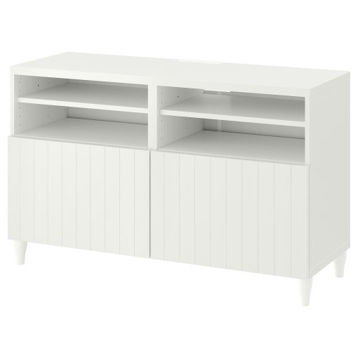 BESTÅ, TV bench with doors, 120x42x74 cm, 593.845.48