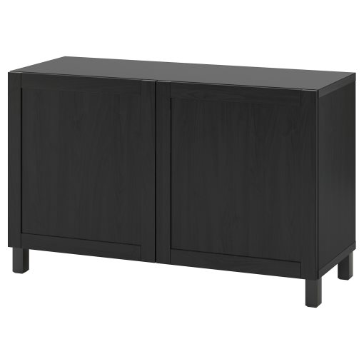 BESTÅ, storage combination with doors, 120x42x74 cm, 892.822.04