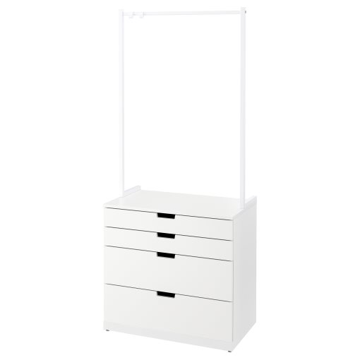 NORDLI, chest of 4 drawers, 80X192 cm, 893.368.72
