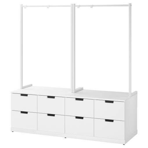NORDLI, συρταριέρα με 8 συρτάρια, 160X169 cm, 492.952.08