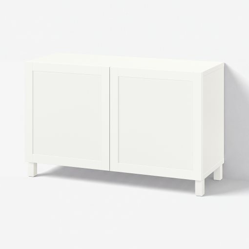 BESTÅ, storage combination with doors, 120x42x74 cm, 792.821.86