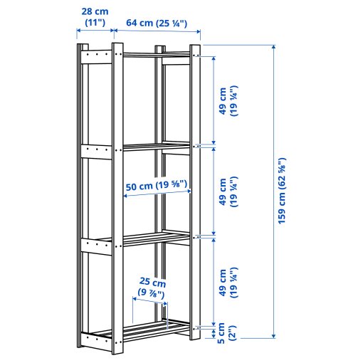 ALBERT, shelving unit, 001.119.94
