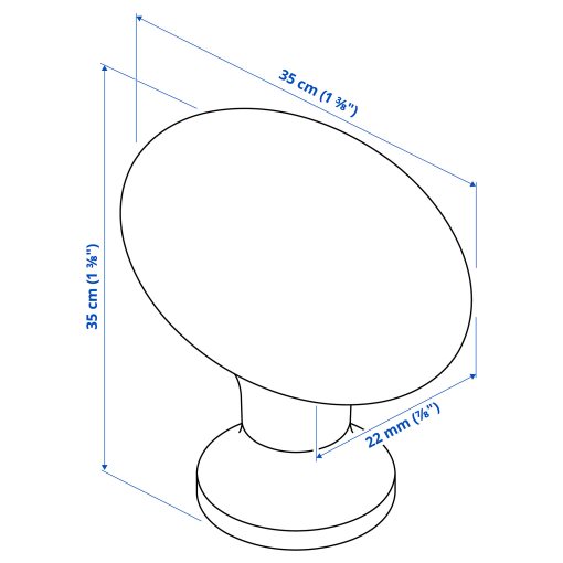 ENERYDA, knob, 2 pack, 003.475.05