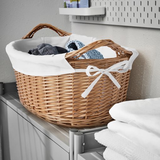 TOLKNING, laundry basket/handmade, 40 l, 005.126.18