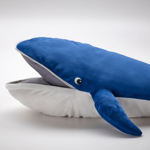BLÅVINGAD, soft toy/whale, 100 cm, 005.221.13