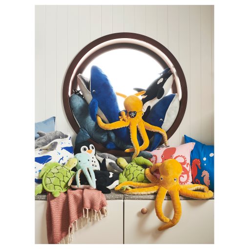 BLÅVINGAD, λούτρινο παιχνίδι/φάλαινα, 100 cm, 005.221.13