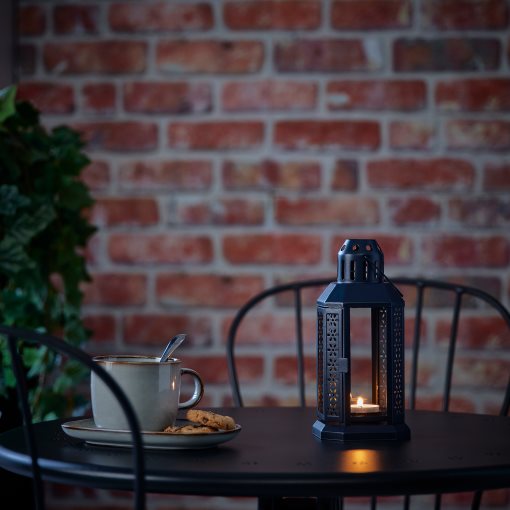 ENRUM, lantern for tealight in/outdoor, 22 cm, 005.517.23