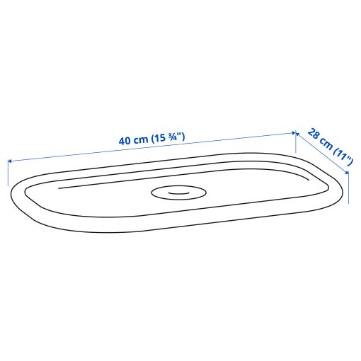 TROFAST, καπάκι, 40x28 cm, 005.820.79