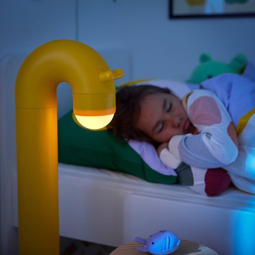 GREJSIMOJS, floor decoration lighting with built in LED light source, battery-operated, 006.020.39