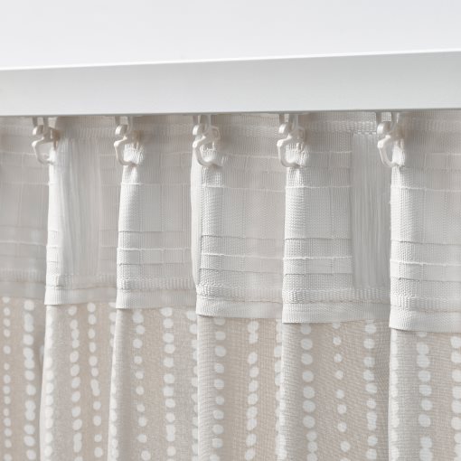 MÄSTERROT, κουρτίνα με τρέσα, 2 τεμ. 145x300 cm, 006.025.67