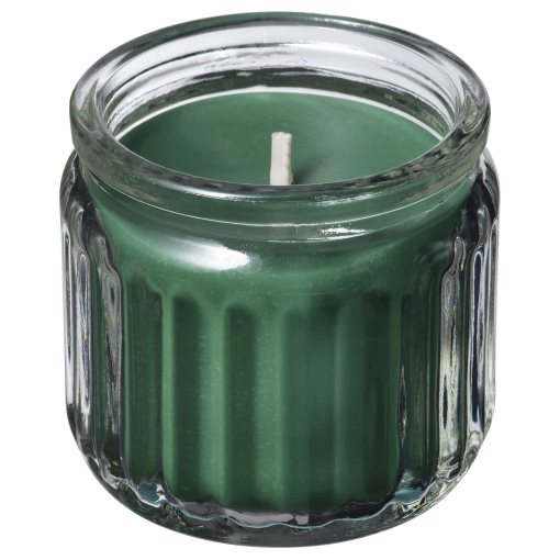 VINTERFINT, scented candle in glass/Winter fir, 12 hr, 006.027.32