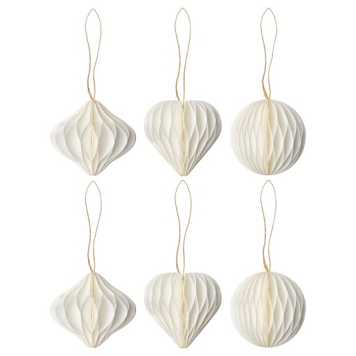 VINTERFINT, διακοσμητικά για το δέντρο, 6 τεμ., 006.048.30