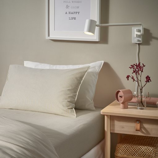 SOLFIBBLA, fitted sheet, 140x200 cm, 006.158.43