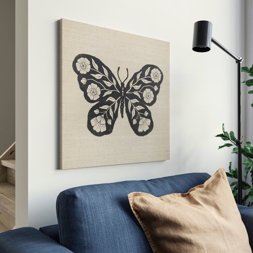 GRÖNMES, picture/butterfly, 56x56 cm, 006.170.07