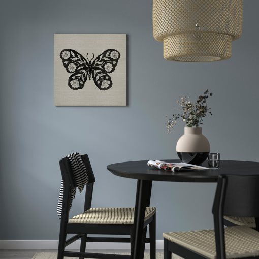 GRÖNMES, picture/butterfly, 56x56 cm, 006.170.07