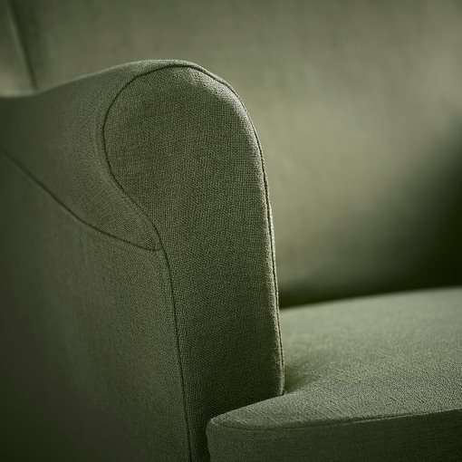 STRANDMON, slipcover for wing chair, 006.328.52