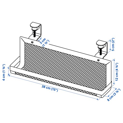 FORSASONG, cable management tray, 38 cm, 006.364.16