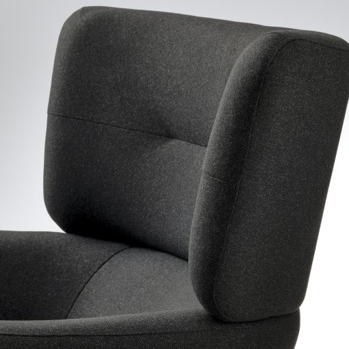 OSKARSHAMN, wing chair with footstool, 094.853.33