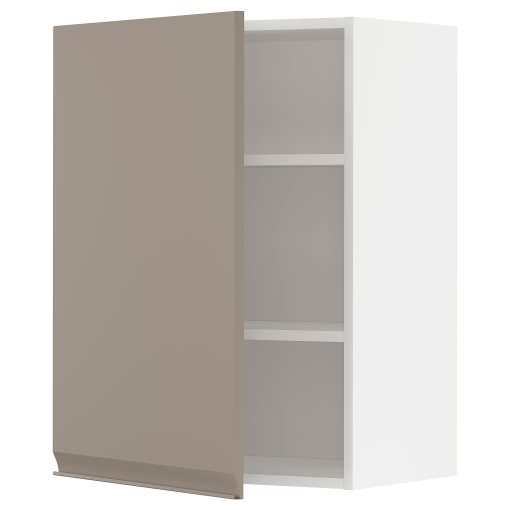 METOD, ντουλάπι τοίχου με ράφια, 60x80 cm, 094.918.95